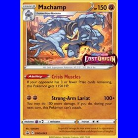 SWSH 243 - Machamp - Staff Promo