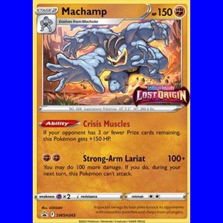 SWSH 243 - Machamp - Staff Promo