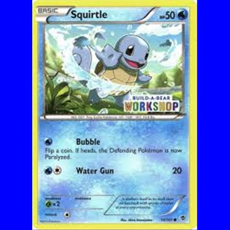 PLB 014 - Squirtle - Build-A-Bear Workshop - Sealed