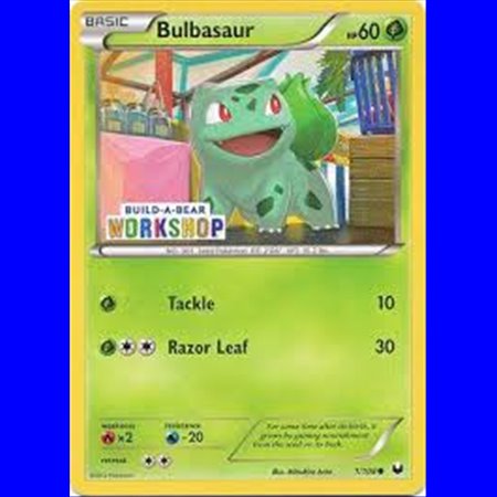 DEX 001 - Bulbasaur - Build-A-Bear Workshop - Sealed