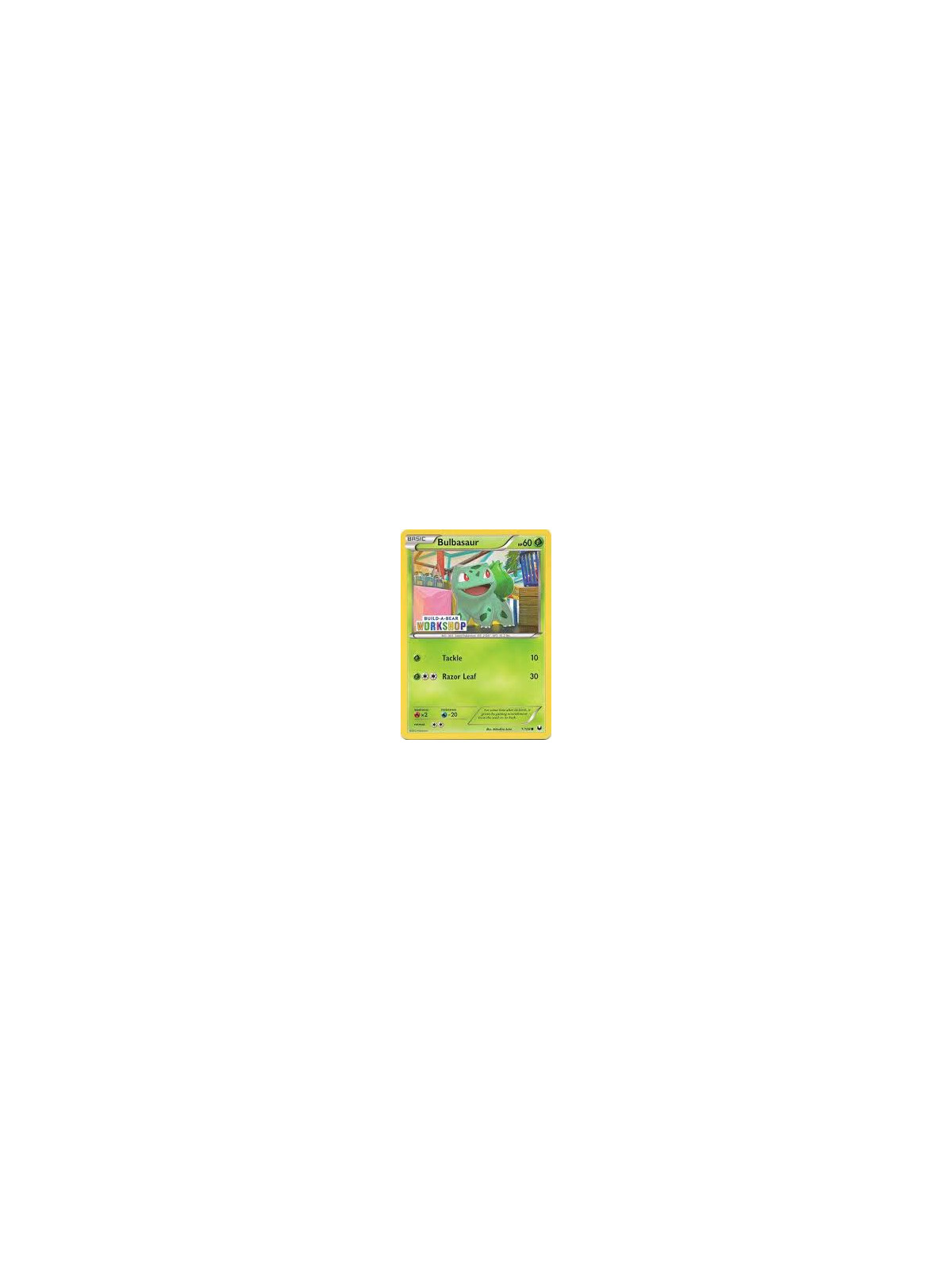 DEX 001 - Bulbasaur - Build-A-Bear Workshop - Sealed