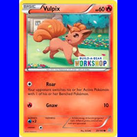 PRC 020 - Vulpix - Buil-A-Bear Workshop - Sealed