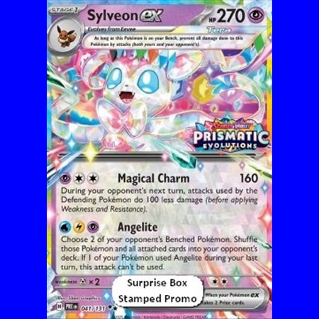PRE 041 - Sylveon ex - Stamped - Sealed