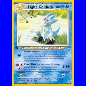 NDE 047 - Light Golduck - 1st Edition