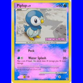 DP 093 - Piplup Lv.9 - Burger King Promo