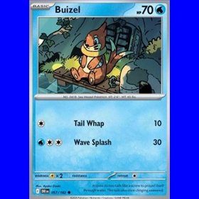 DRI 057 - Buizel - Reverse Holo