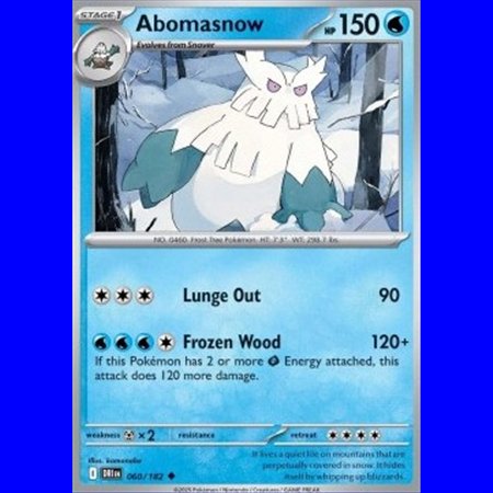 DRI 060 - Abomasnow