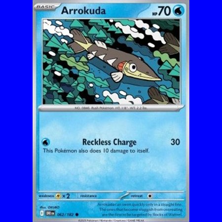 DRI 062 - Arrokuda - Reverse Holo