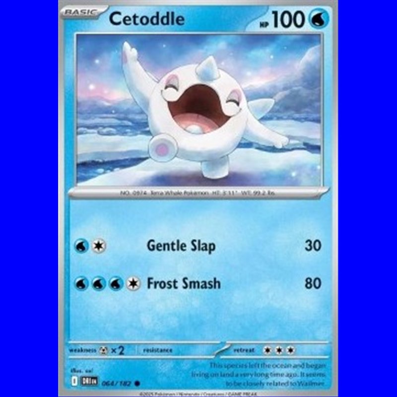 DRI 064 - Cetoddle - Reverse Holo