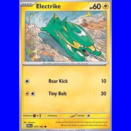DRI 075 - Electrike - Reverse Holo