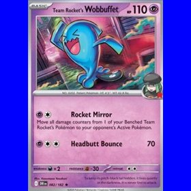DRI 082 - Team Rocket's Wobbuffet - Reverse Holo