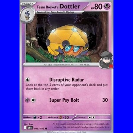 DRI 088 - Team Rocket's Dottler