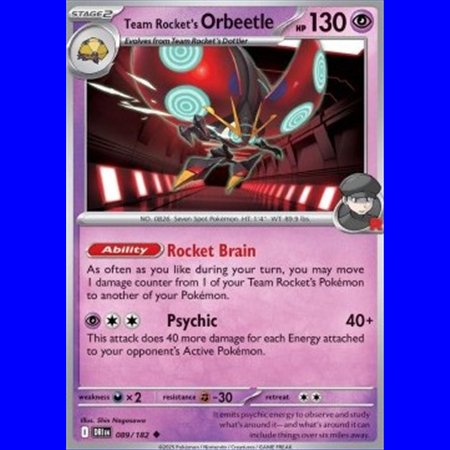DRI 089 - Team Rocket's Orbeetle