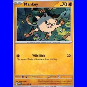 DRI 090 - Mankey - Reverse Holo