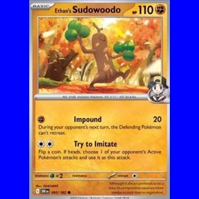 DRI 093 - Ethan's Sudowoodo - Reverse Holo