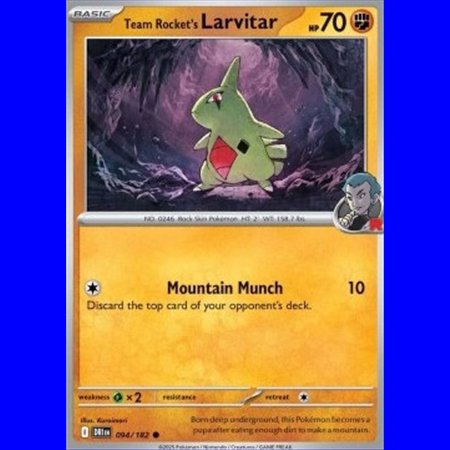 DRI 094 - Team Rocket's Larvitar