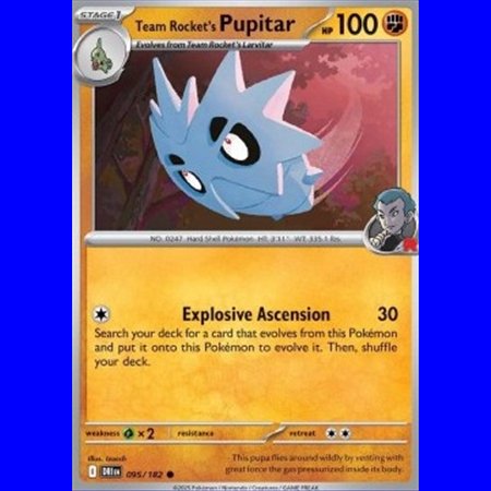 DRI 095 - Team Rocket's Pupitar