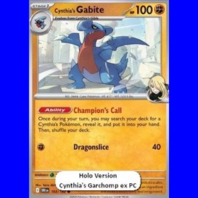 DRI 103 - Cynthia's Gabite - Cosmos Holo
