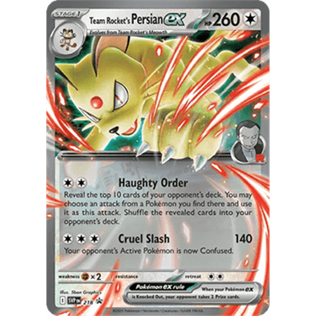 SVP 218 - Team Rocket's Persian ex