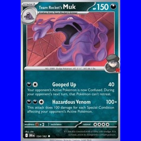 DRI 124 - Team Rocket's Muk - Reverse Holo