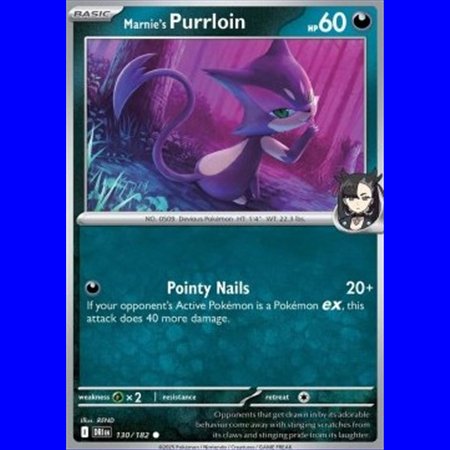 DRI 130 - Marnie's Purrloin - Reverse Holo