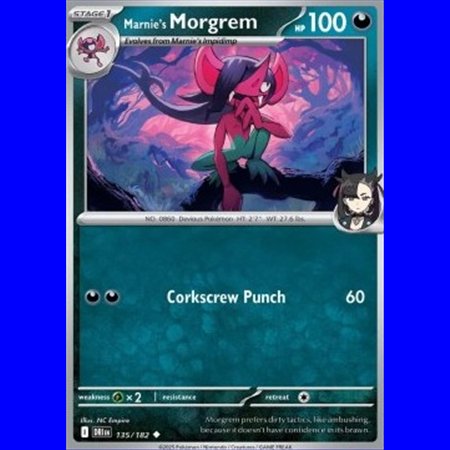DRI 135 - Marnie's Morgrem - Reverse Holo