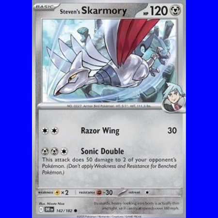 DRI 142 - Steven's Skarmory - Reverse Holo