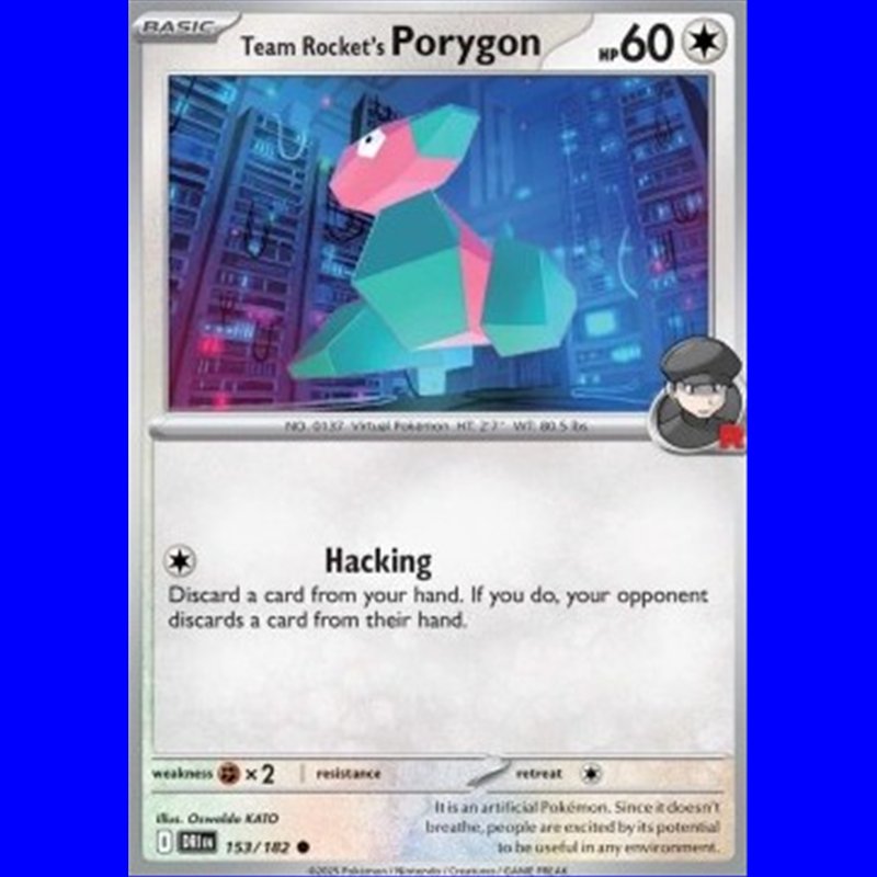 DRI 153 - Team Rocket's Porygon
