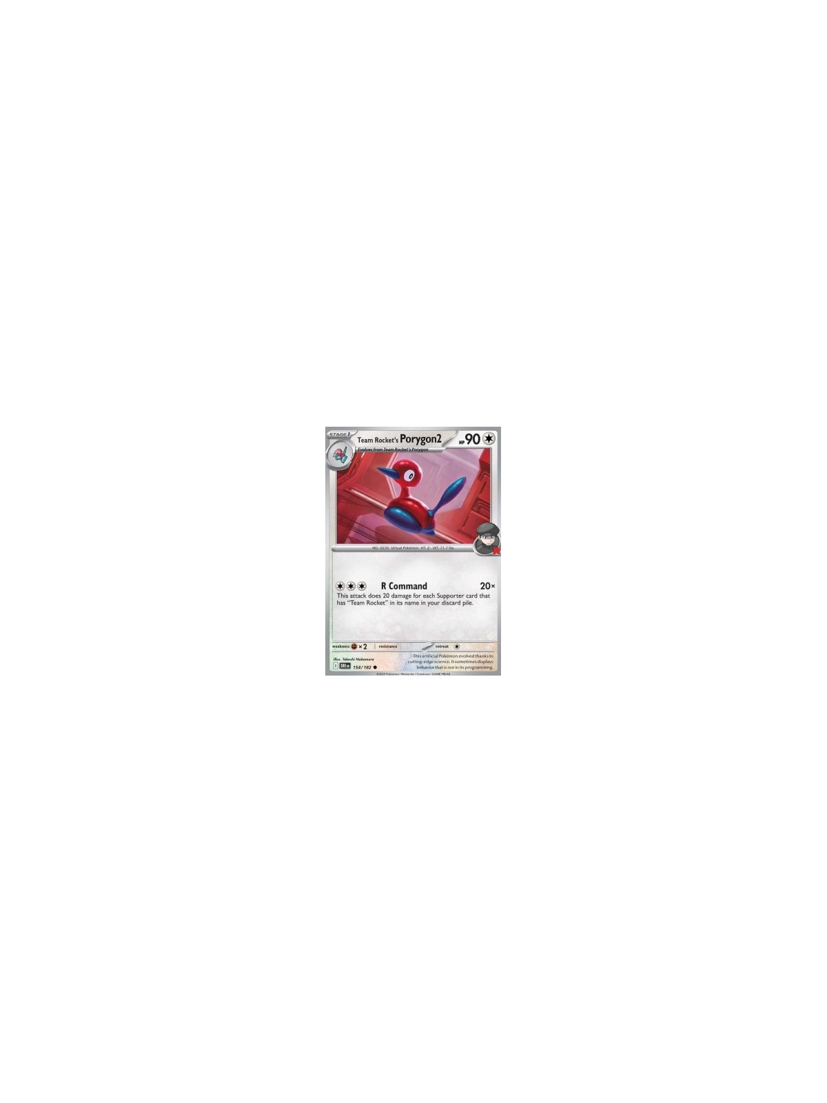 DRI 154 - Team Rocket's Porygon2