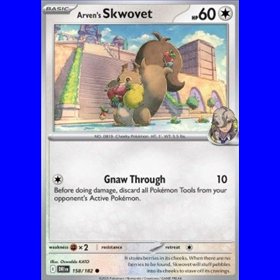 DRI 158 - Arven's Skwovet - Reverse Holo