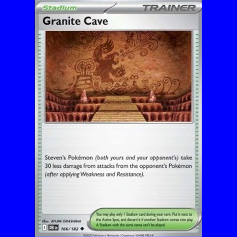 DRI 166 - Granite Cave - Reverse Holo