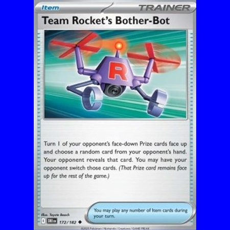 DRI 172 - Team Rocket's Bother-Bot - Reverse Holo