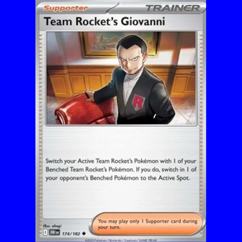 DRI 174 - Team Rocket's Giovanni
