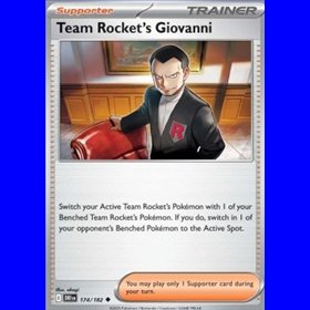 DRI 174 - Team Rocket's Giovanni - Reverse Holo