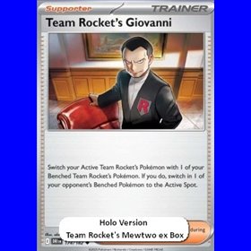 DRI 174 - Team Rocket's Giovanni - Cosmo Holo