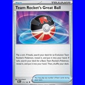 DRI 175 - Team Rocket's Great Ball