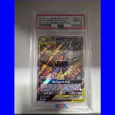 PSA - SM 210 - Moltres & Zapdos & Articuno GX (10)