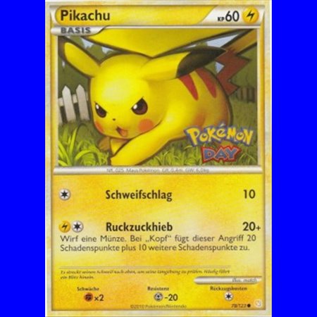 HS 078 - Pikachu - Pokémon Day