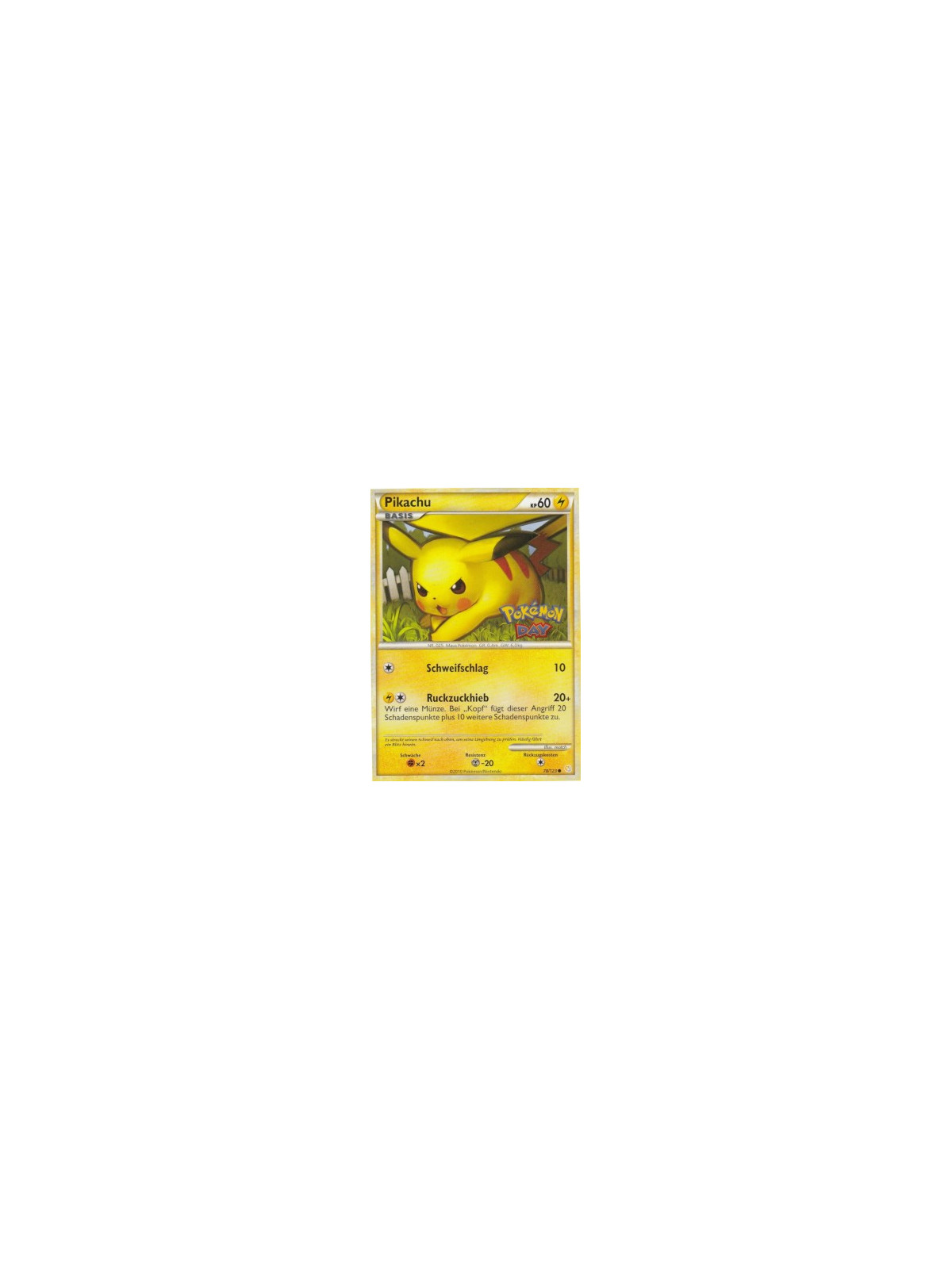 HS 078 - Pikachu - Pokémon Day