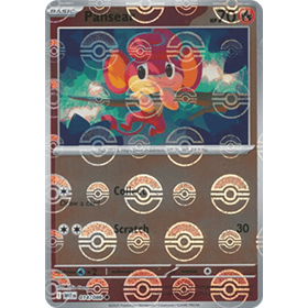 WHT 014 - Pansear - PokeBall Reverse Holo