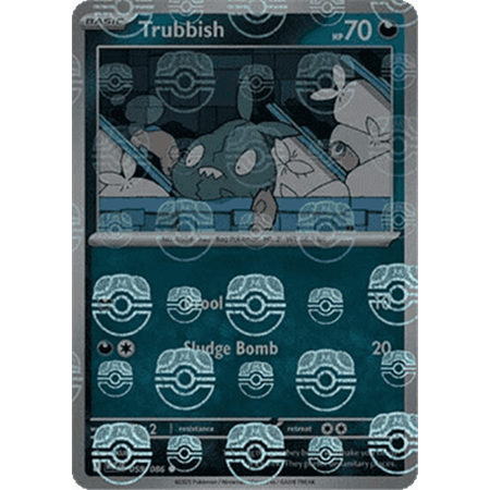 WHT 059 - Trubbish - MasterBall Reverse Holo