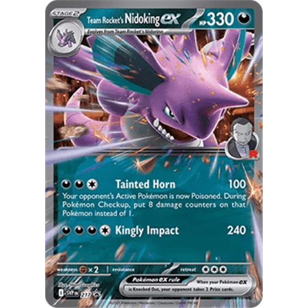 SVP 217 - Team Rocket's Nidoking ex