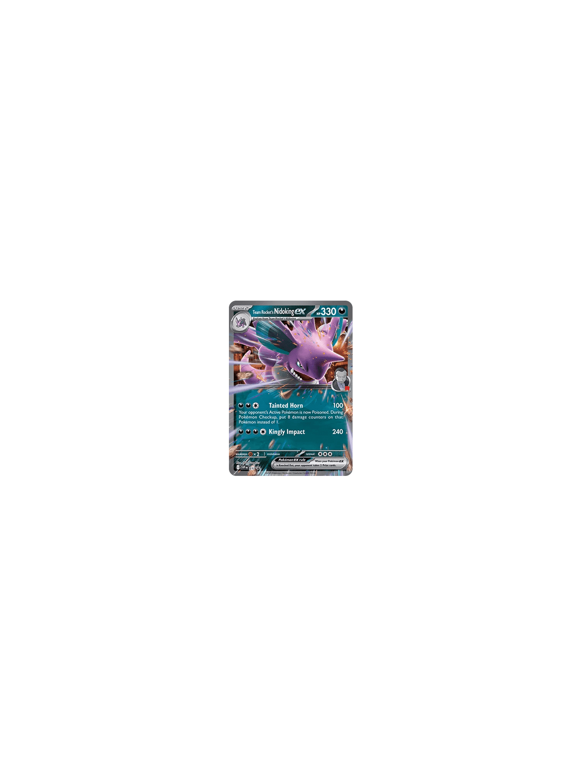 SVP 217 - Team Rocket's Nidoking ex