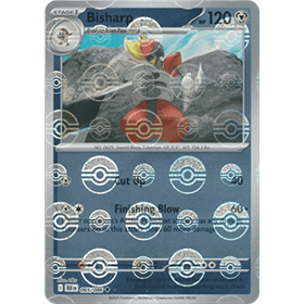 BLK 065 - Bisharp - PokeBall Reverse Holo