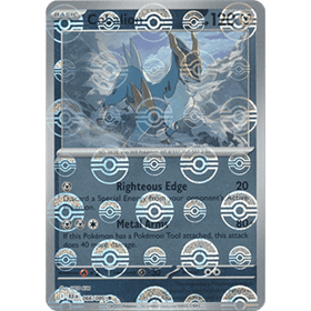 BLK 066 - Cobalion - PokeBall Reverse Holo