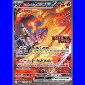 DRI 229 - Team Rocket's Moltres ex - Stamped