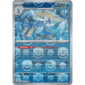 WHT 023 - Samurott - MasterBall Reverse Holo