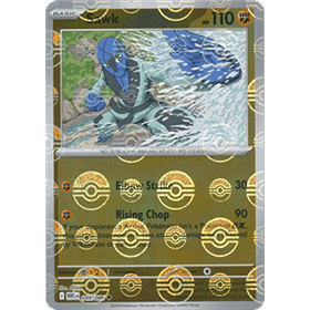 WHT 049 - Sawk - PokeBall Reverse Holo