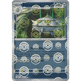 WHT 069 - Ferrothorn - PokeBall Reverse Holo