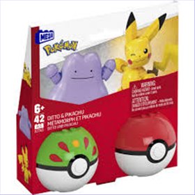 Pokémon Mega 2-Pack Pikachu & Ditto